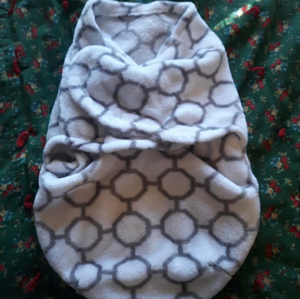 Velcro baby swaddle